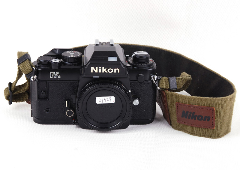 美品】NIKON尼康FA黑色机身送背带jp21827 - 宝玑名品